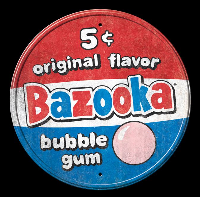 Bazooka Bubble Gum 5 Cent